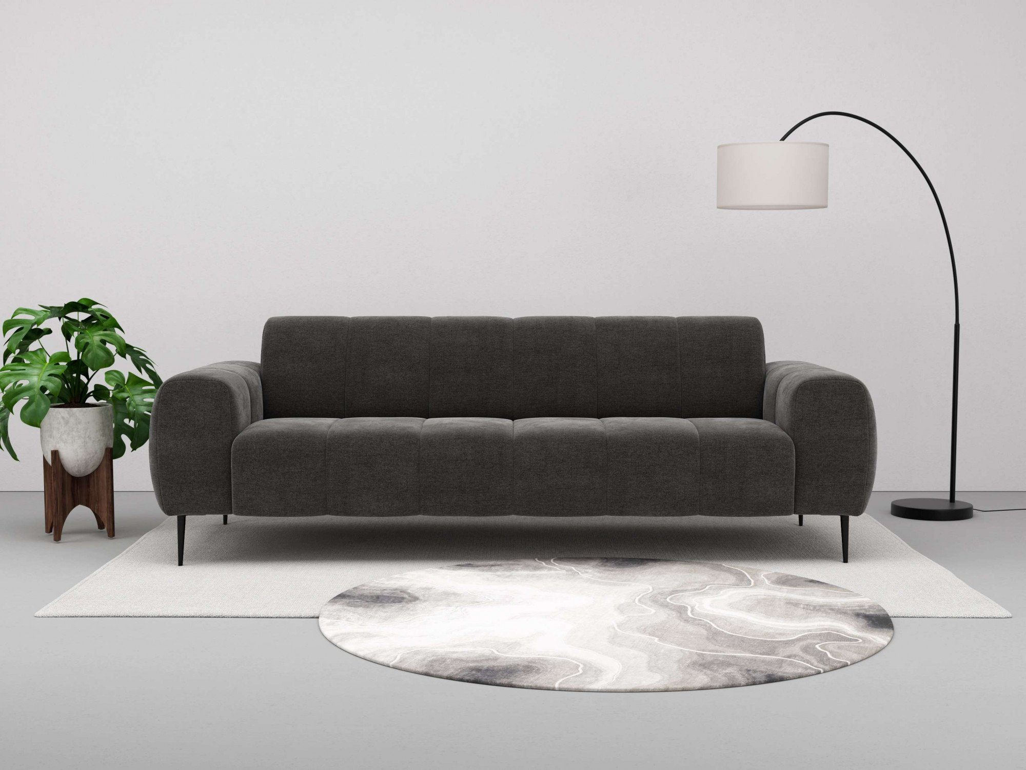 Leonique 3-Sitzer Ondria, Sofa mit exzellentem Sitzkomfort und modernem  Design