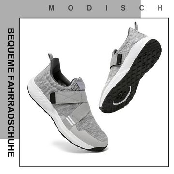 Daisred Fahrradschuh Herren Atmungsaktiv Rennradschuhe Outdoorschuh