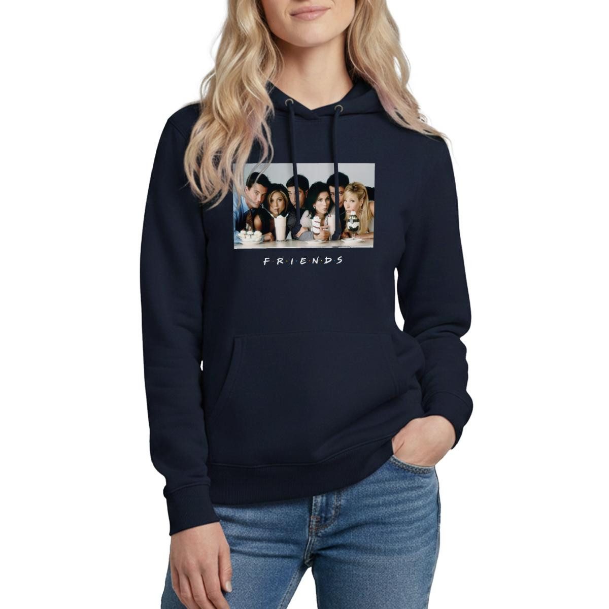 Hoodie Friends Milkshake Damen Hoodie