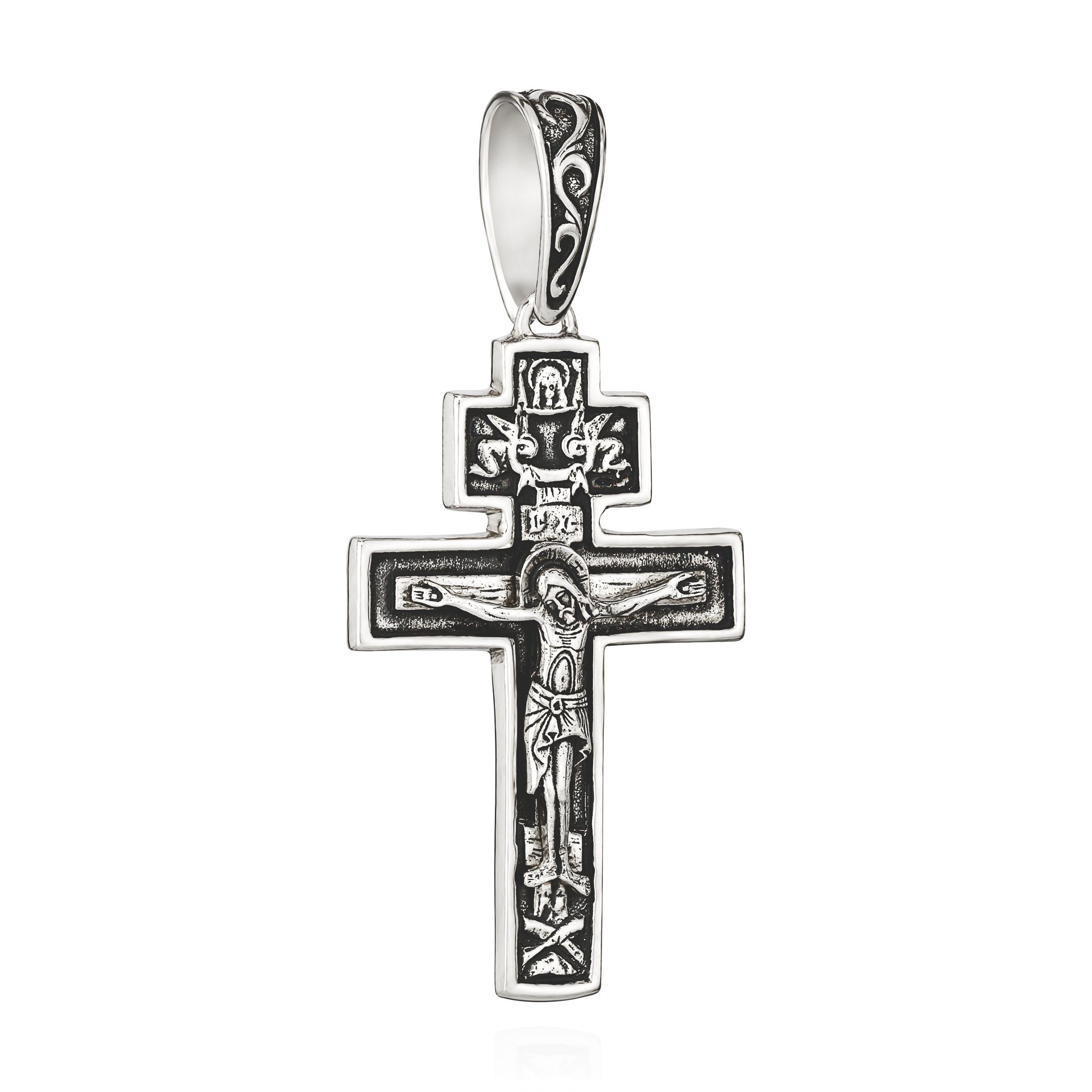 Kruzifix 30,5mm 47,5mm NKlaus Kreuzanhänger Kettenanhänger x Christus Jesus Kettenanhänger