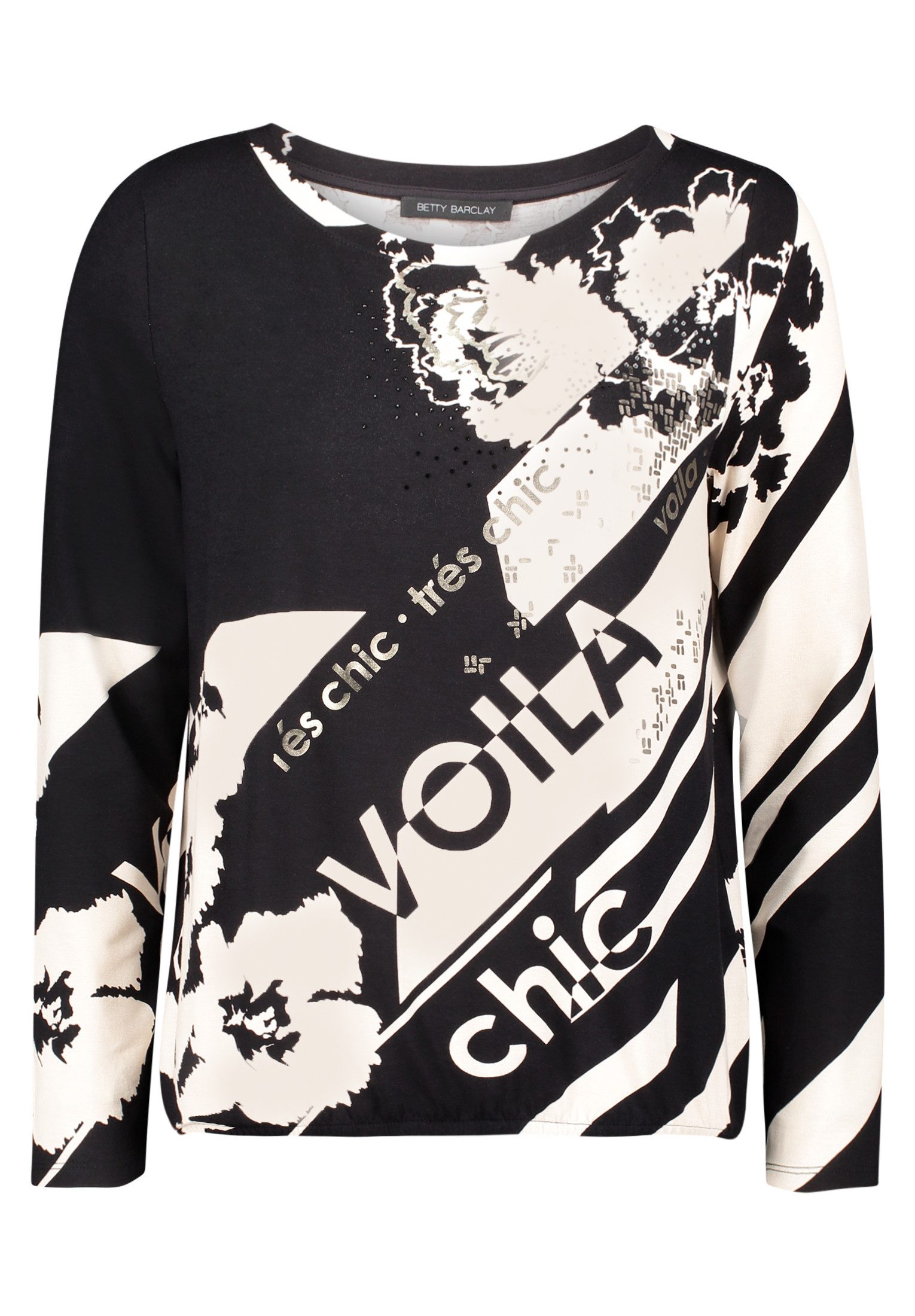 Betty Barclay Kurzarmshirt Damen mit Gummizug (1-tlg) günstig online kaufen