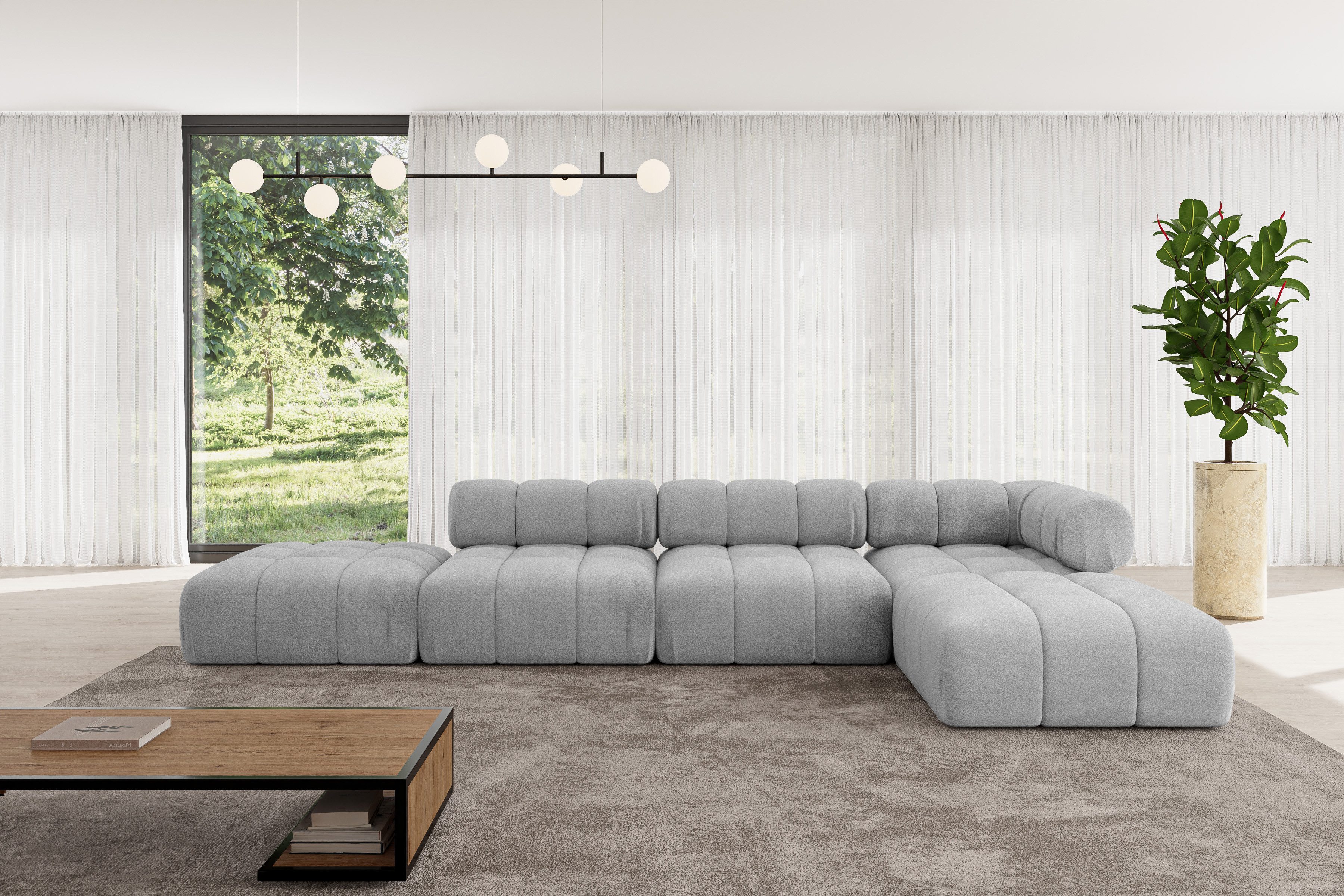 ALTDECOR Ecksofa Kerru-L2, Sofa Praktische Bequeme günstig online kaufen
