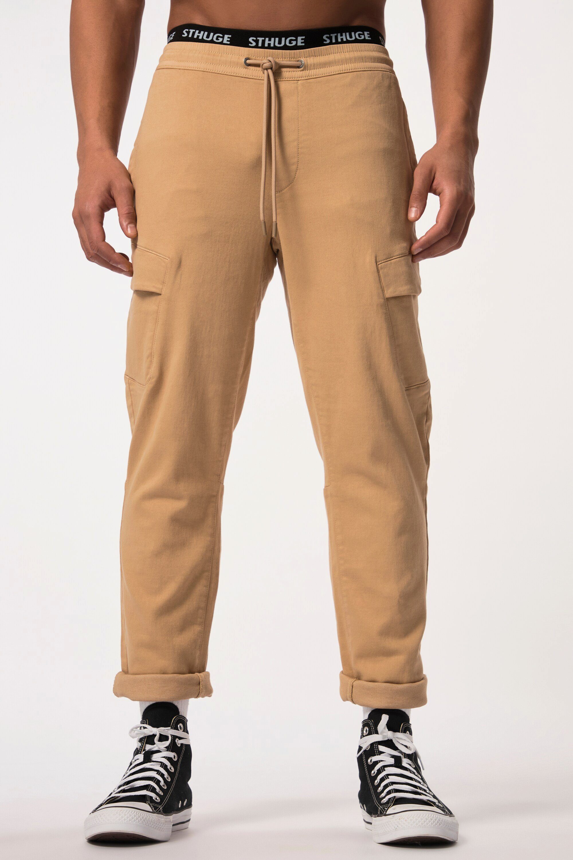 STHUGE Schlupfhose STHUGE Cargohose FLEXLASTIC® Elastikbund günstig online kaufen