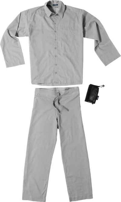 Cocoon Schlafanzug 100% Egyptian Cotton Mens Travel Pyjama Insect Shield