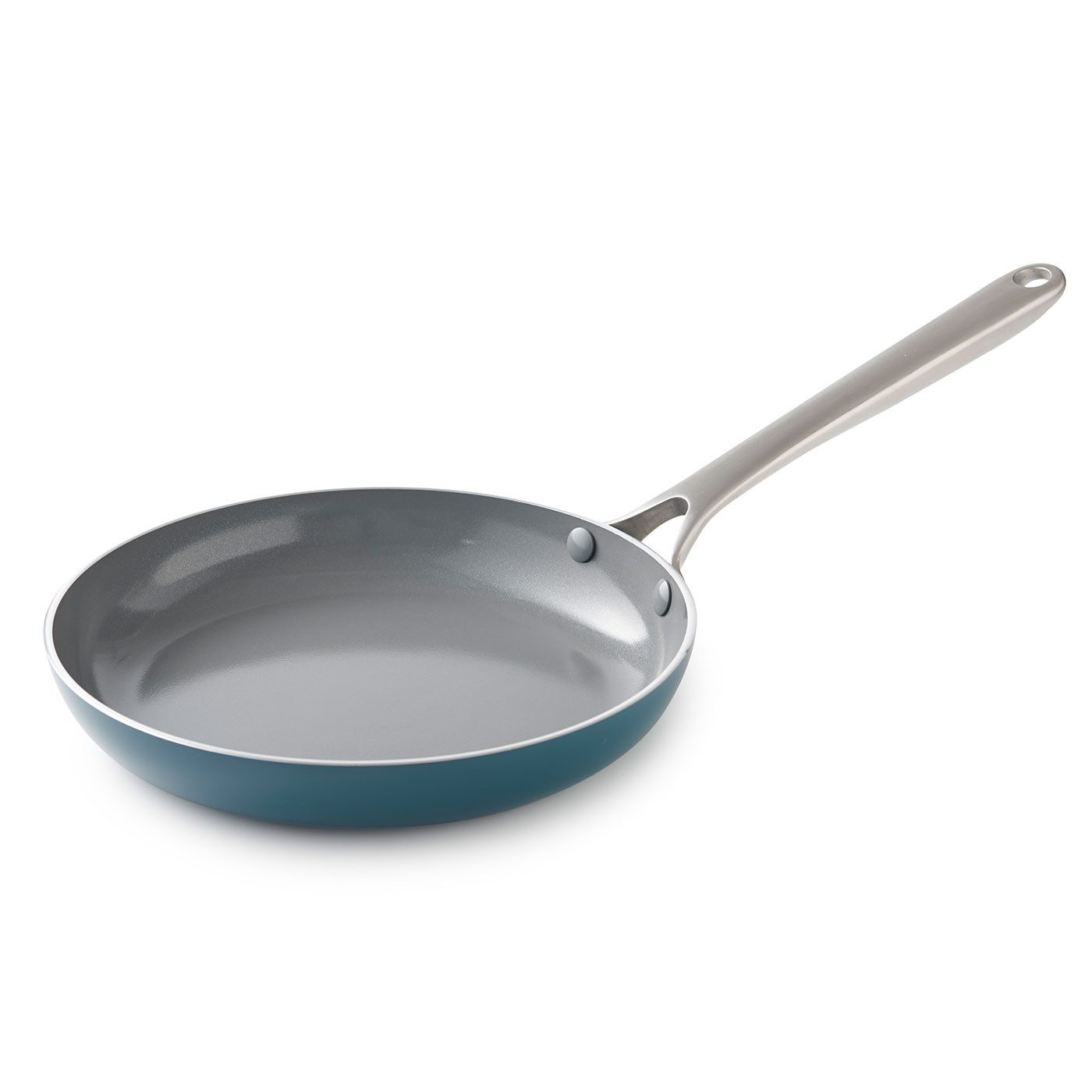 Bratpfanne Bratpfanne 24 cm Keramikbeschichtung Induktion Grün Aluminium