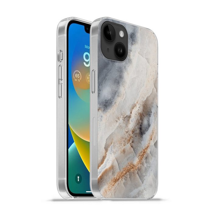 MuchoWow Handyhülle Natursteine - Mineralien - Muster Handyhülle Telefonhülle Apple iPhone 14 Plus