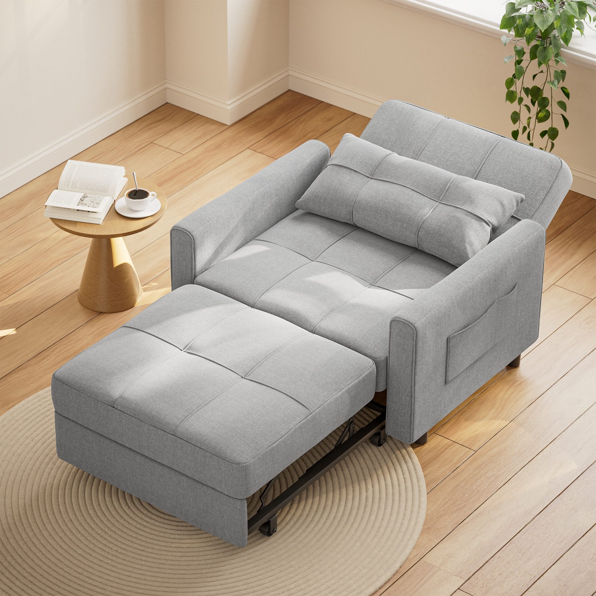 Bealife Sessel 3 in 1 Klappsessel, Schlafsessel, Liegesessel, 191 cm erweit günstig online kaufen