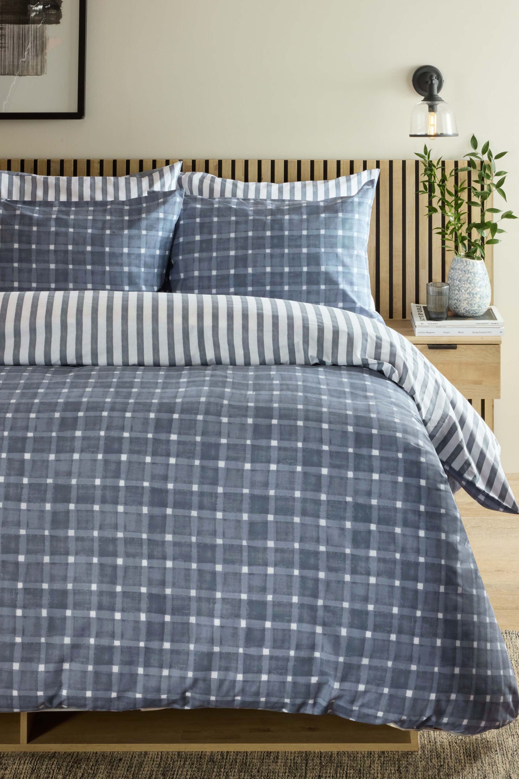Next Bett-Set Wendbarer Bettbezug- und Kissenbezug, günstig online kaufen