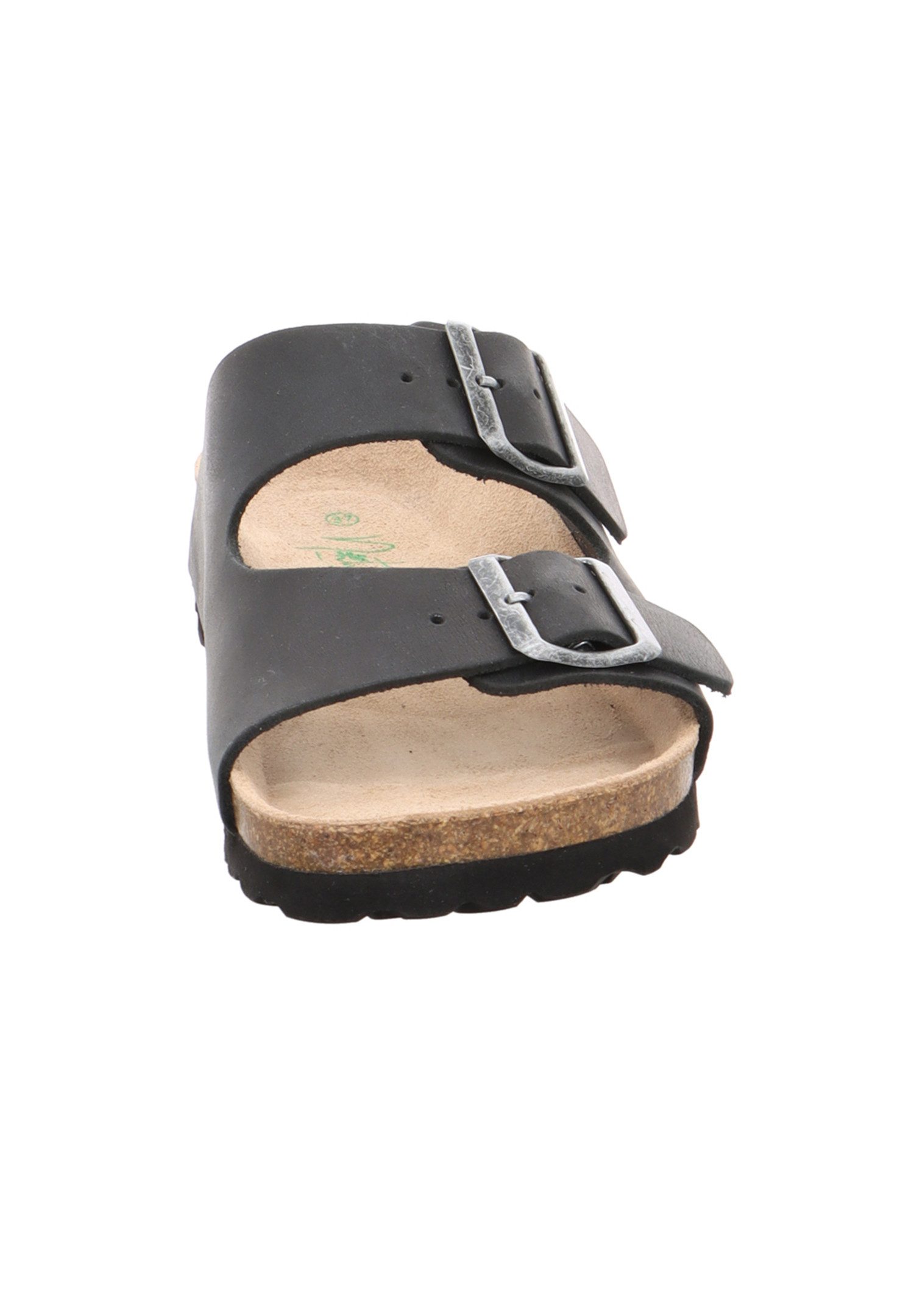 natural Sense Tieffußbett black Pantolette