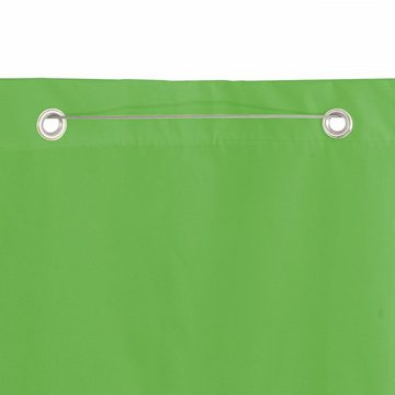 furnicato Sonnenschirm Balkon-Sichtschutz Hellgrün 100x240 cm Oxford-Gewebe