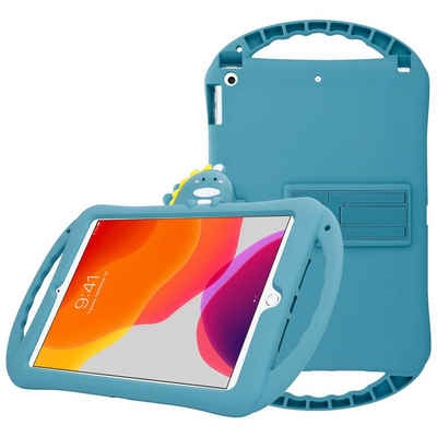 Cadorabo Tablet-Hülle Apple iPad 7 / 8 (10.2 Zoll) Apple iPad 7 / 8 (10.2 Zoll), Tablethülle - Schutzhülle für Kinder aus TPU Silikon mit Standfunktion
