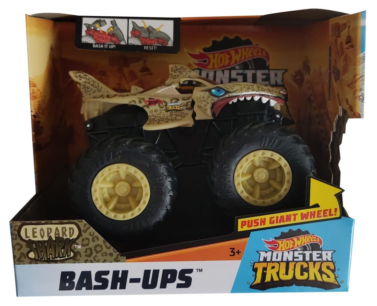 Hot Wheels Іграшковий гоночний автомобіль Mattel Hot Wheels GCF98 - Monster Truck 1:64, BASH