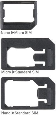 Wicked Chili SIM-Adapter-Set & Travel Case in Kreditkartengröße Smartphone-Adapter N/A zu Nano, Micro, Standard