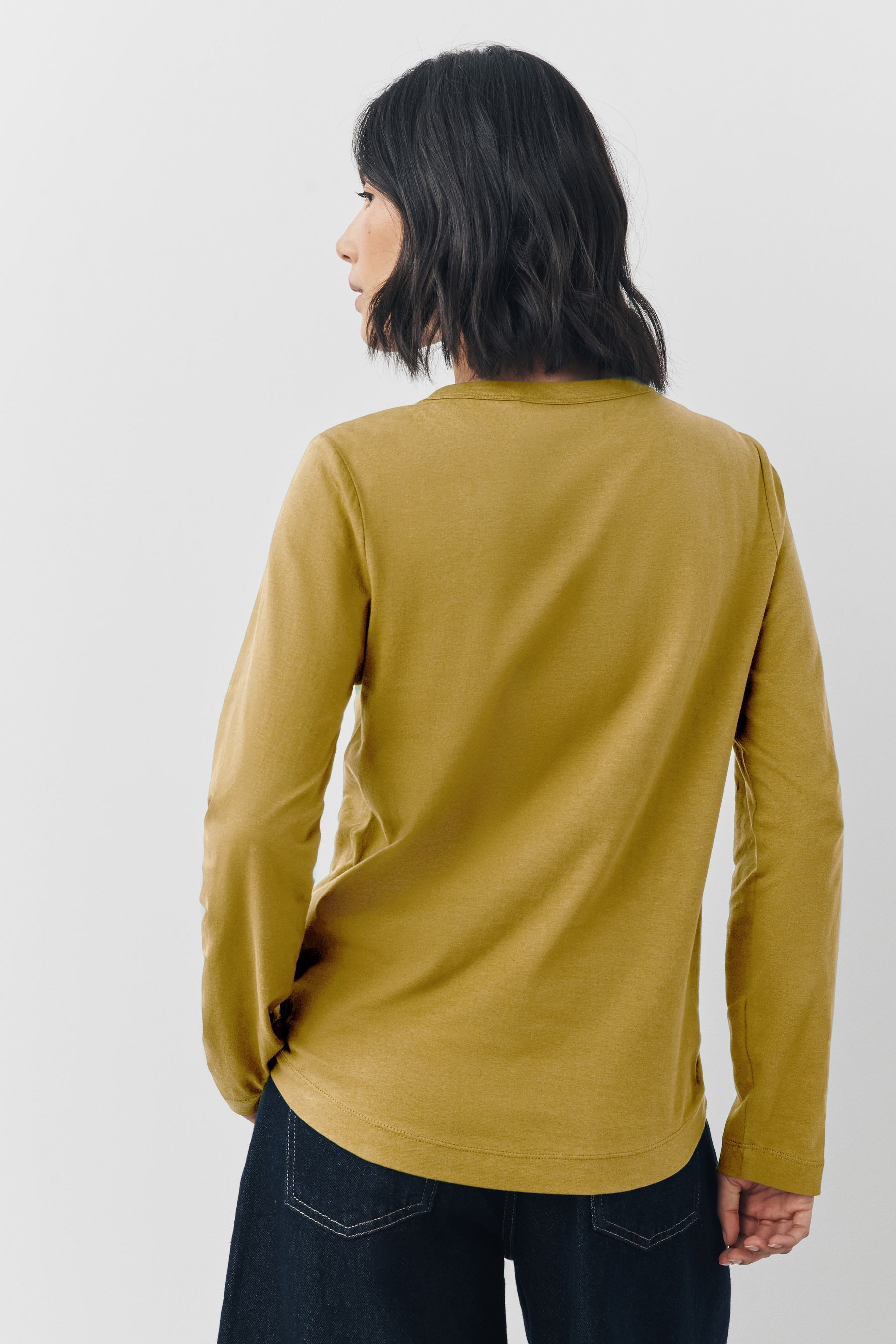 Next T-Shirt Langarmshirts mit Rundhalsausschnitt, 3er-Pack (3-tlg) günstig online kaufen