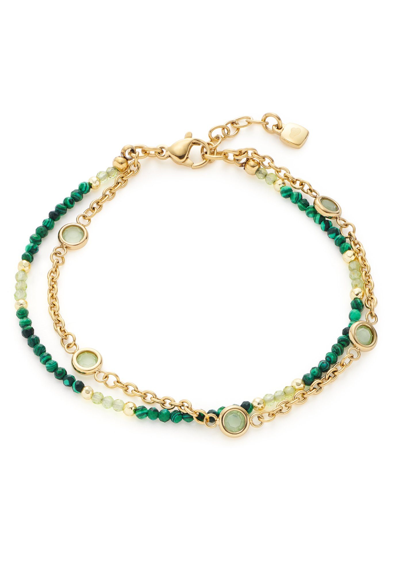 LEONARDO Armband Valea, 021768, mit Malachit günstig online kaufen