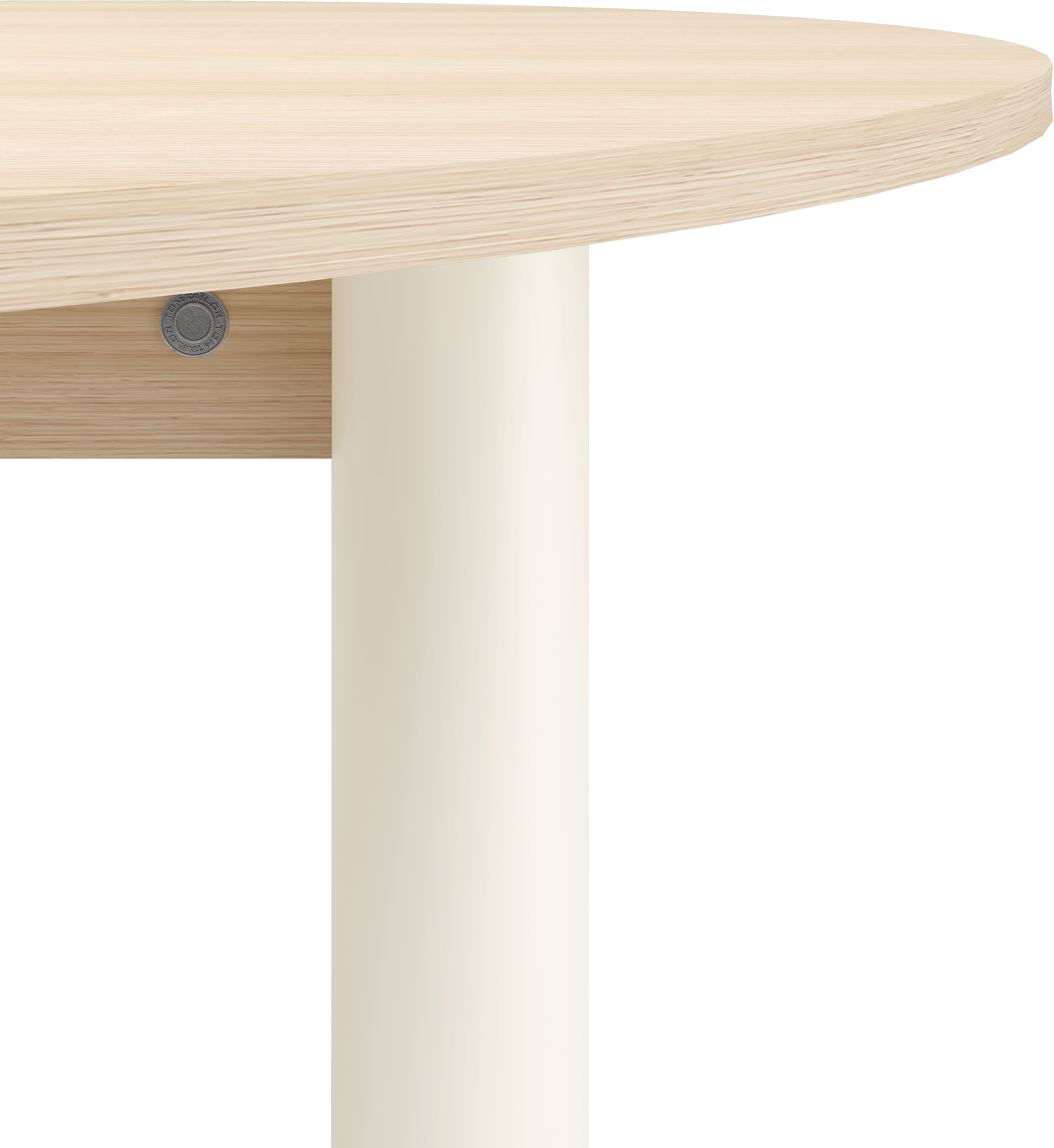 TOM TAILOR HOME Esstisch COLOR TABLE (1-St), Esstisch, 4-Fuß, 3 Größen, 3 Dekorfarben, 4 Fußfarben, ABS-Kante