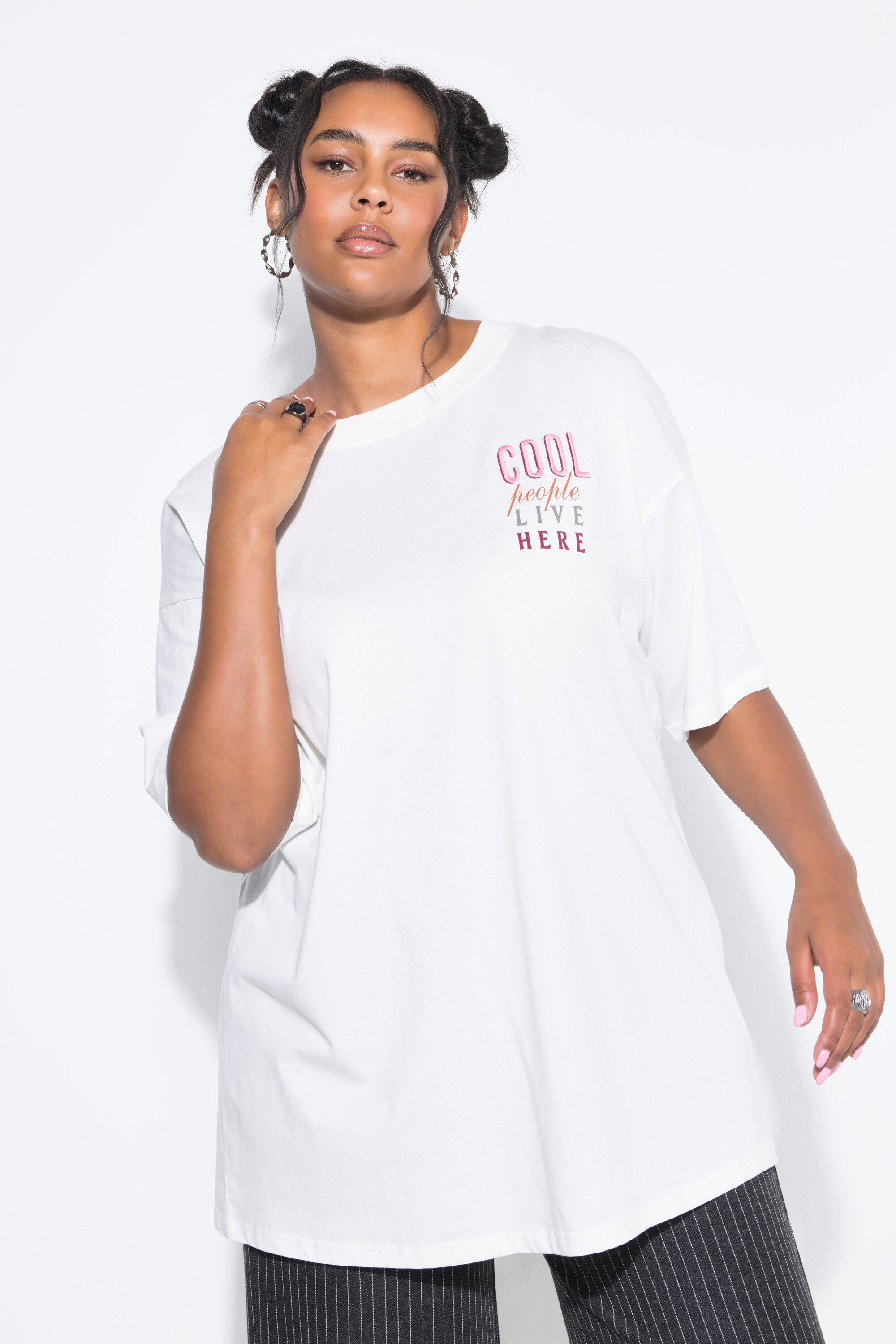 Studio Untold T-Shirt T-Shirt oversized Statement und Schrift günstig online kaufen