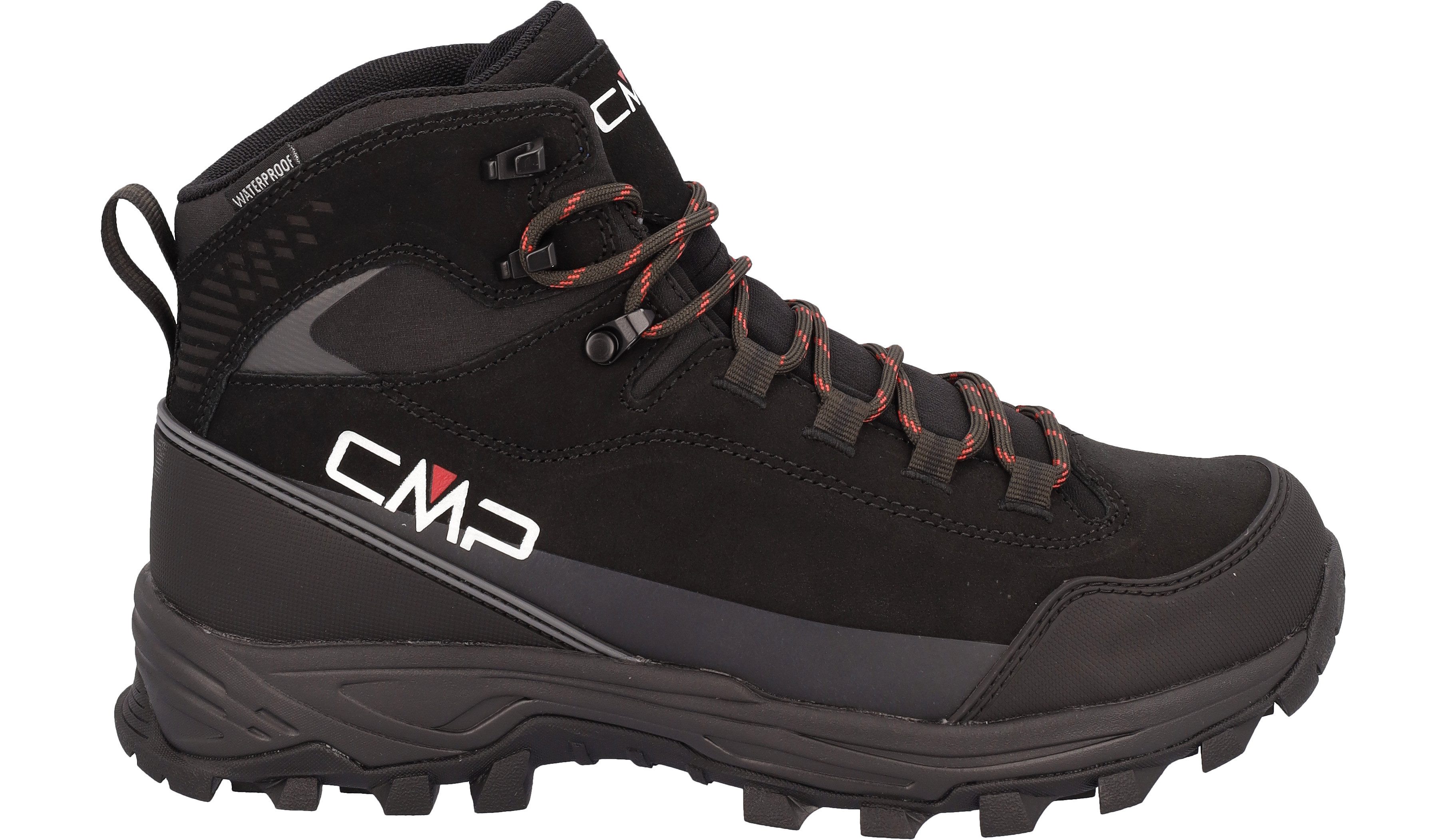 CMP MYZAR MID TREKKING SHOES WP Outdoorschuh mit profiliertem Laufsohlenprofil, mit Gummilaufsohle, mit Schnürung