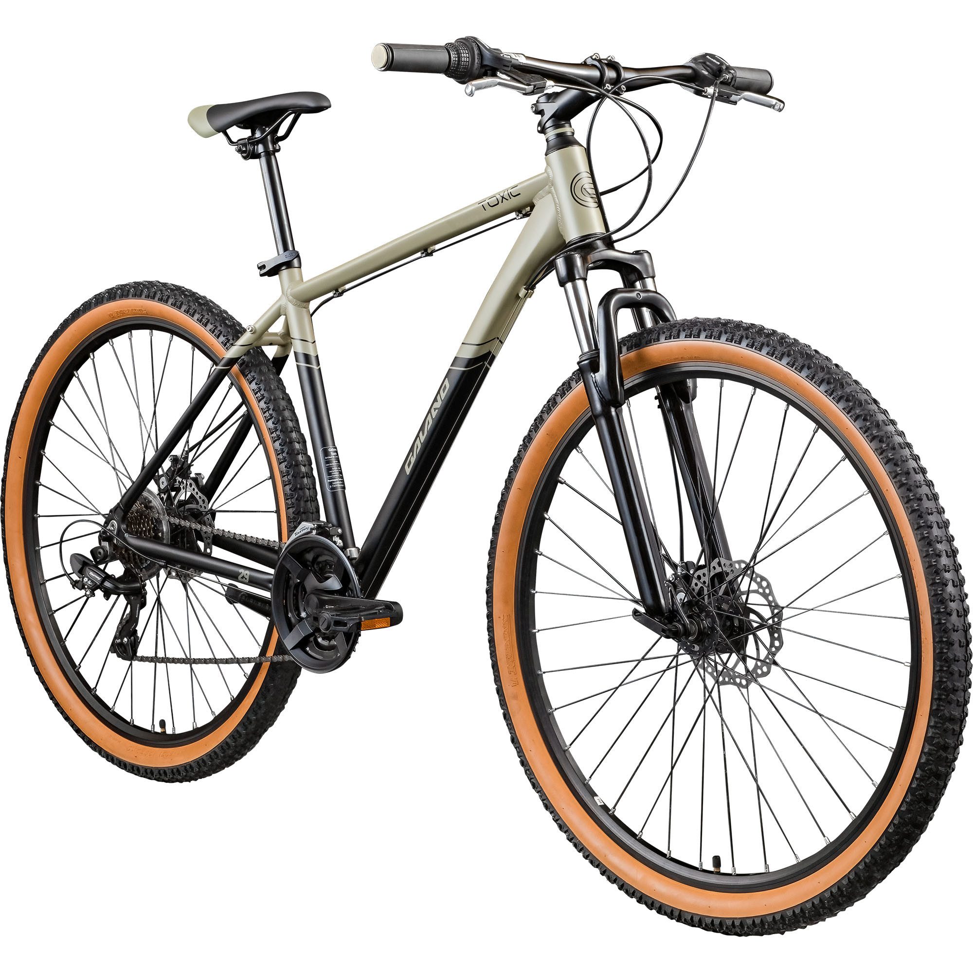 Galano Mountainbike Toxic 29", 21 Gang, Kettenschaltung, Mountainbike Hardtail 29 Zoll MTB Fahrrad