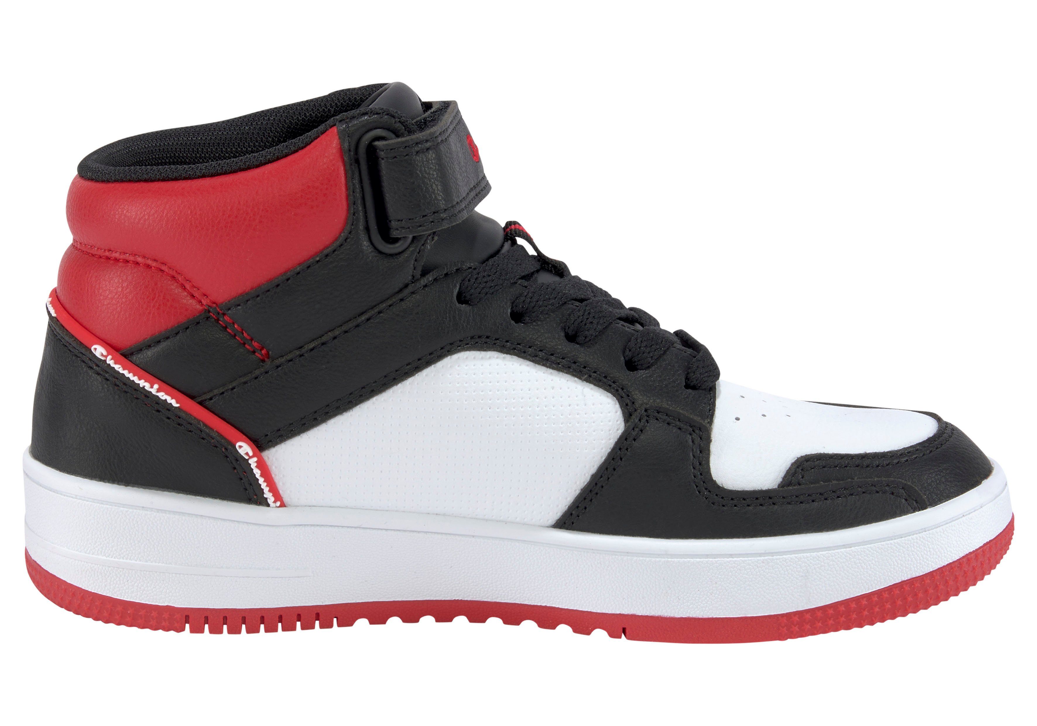 Champion REBOUND 2.0 MID schwarz-rot GS B Sneaker