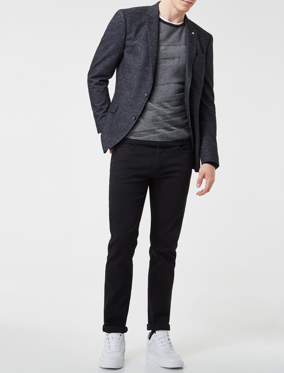Herren Jeans Pierre Cardin 5-Pocket-Jeans PIERRE CARDIN FUTUREFLEX LYON black black denim