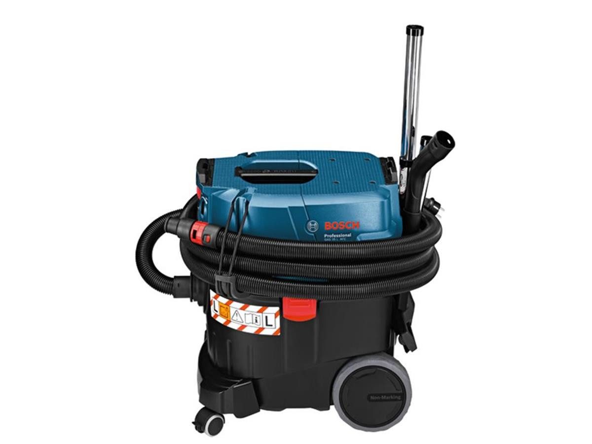 Bosch Professional Nass-Trocken-Sauger GAS 35 L AFC, 1380 W, mit Beutel, integrierter Halterung für Zubehör, stufenlose Saugkraftregulierung