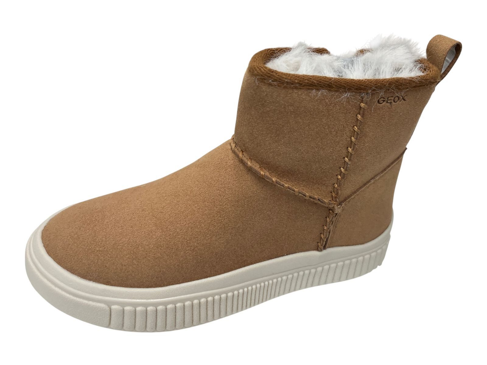 Geox GEOX Kinder Stiefelette LAQUINNY J56M3C-C6627 WHISKY braun Stiefel