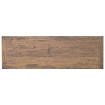 möbelando TV-Board Zeitlofs (LxBxH: 110x35x40 cm), aus Teakholz in braun