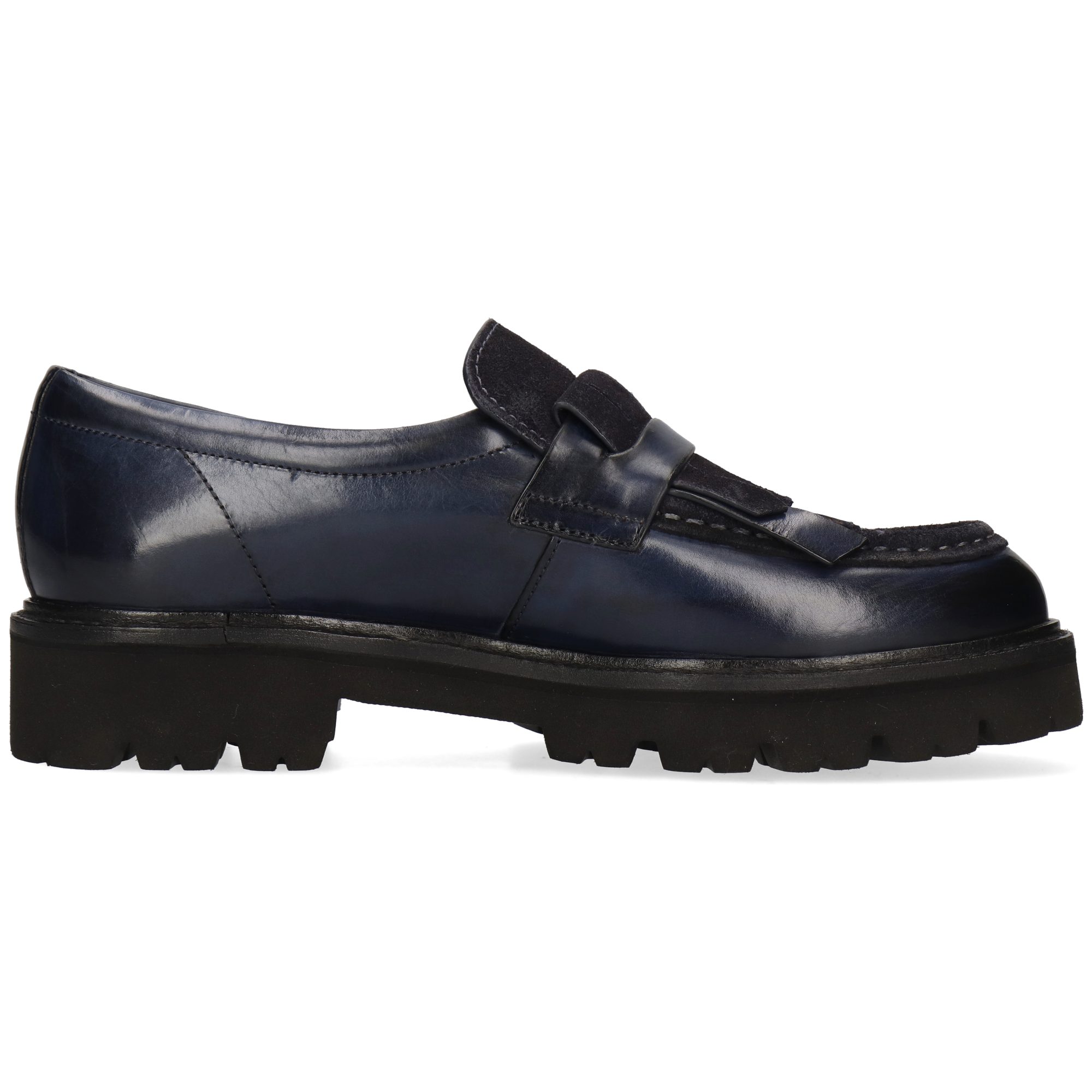 Melvin & Hamilton Regine 29 Leder-Loafers für Damen Loafer Plateausohlen, Echtes Leder, Vegetabile Gerbung