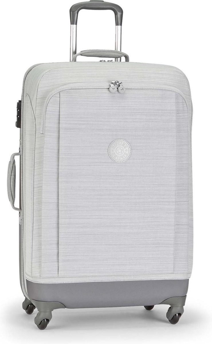 KIPLING Trolley Super Hybrid M 70 cm Dazz Grey C, 4 Rollen