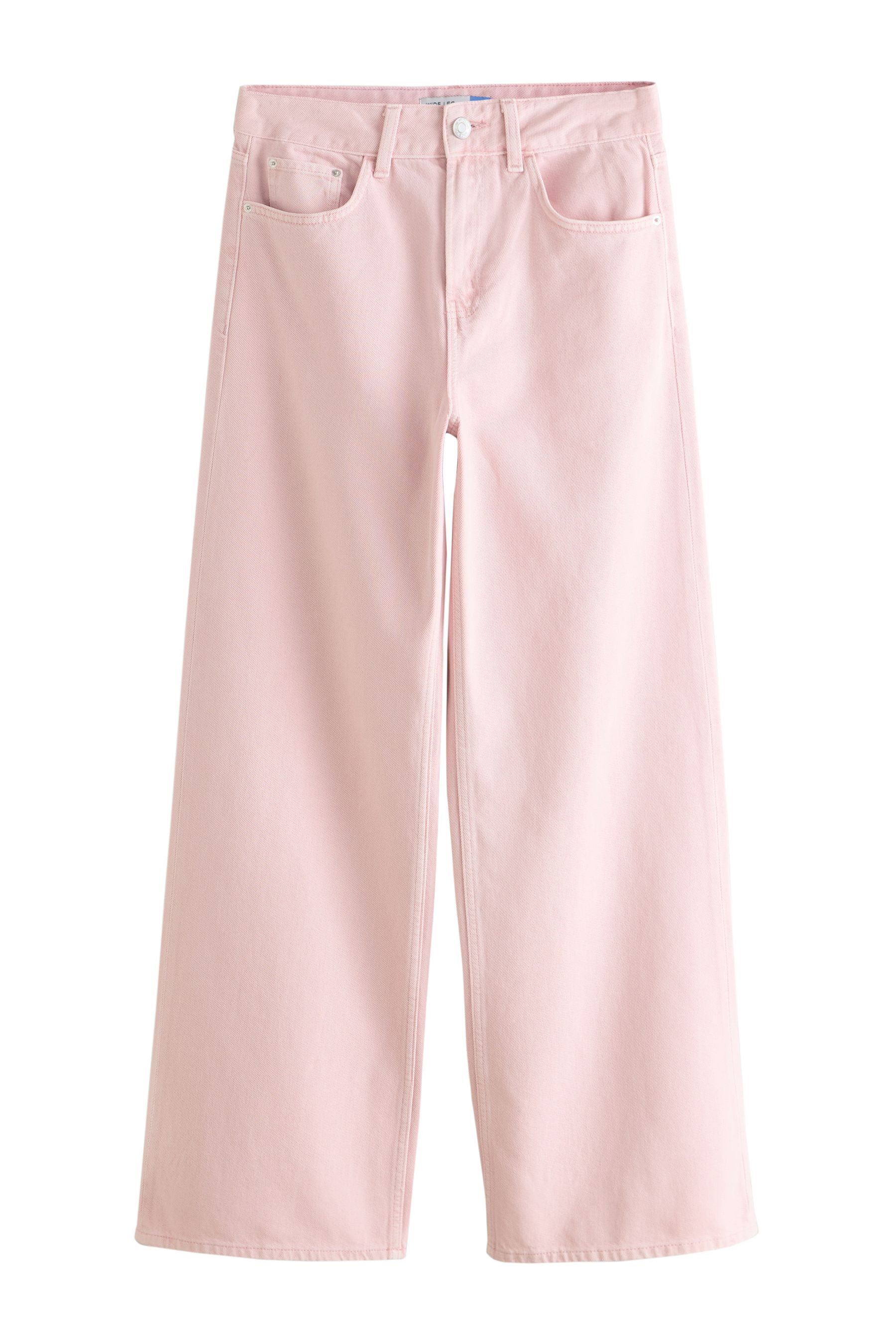 Next Weite Jeans Jeans mit weitem Hosenbein und Gürtel (1-tlg)