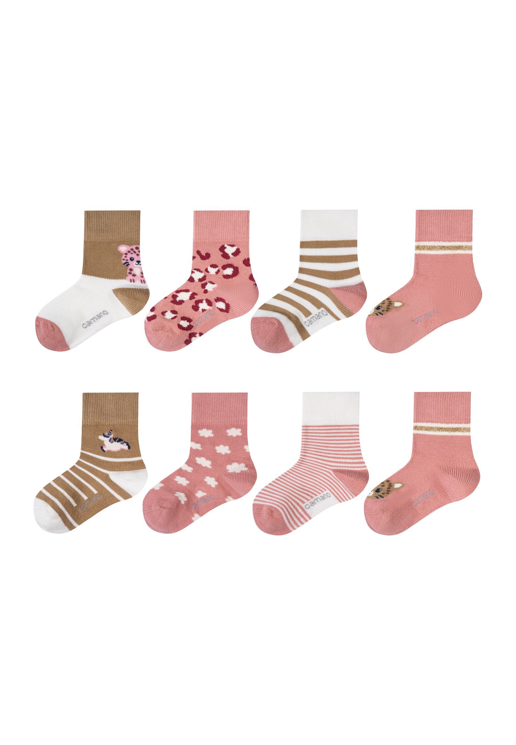 Camano Socken 8er Pack 8er Pack Aus OCS zertifizierter Baumwolle, Ohne einengenden Gummibund