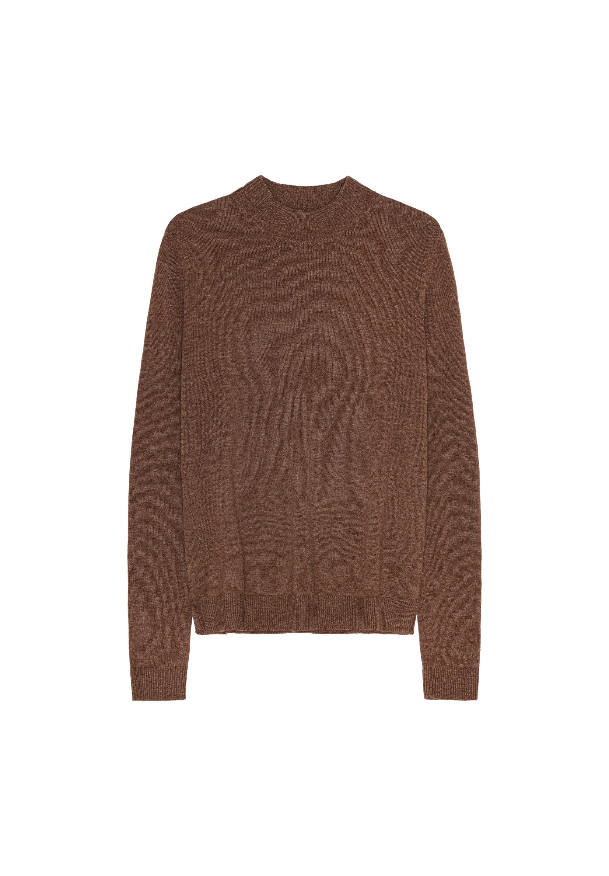 DANISH ENDURANCE Rundhalspullover Premium Knit Pullover Merino Wool Cashmere Damen Jumper, luxuriöser Mock Neck Pullover