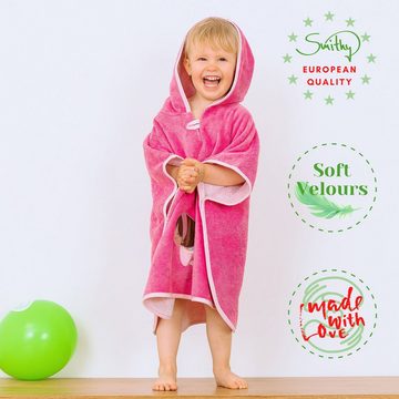 Smithy Handtuch Set Set 3-tlg. ELFE, Kapuzenhandtuch, Waschhandschuh, Lätzchen, Frottee (Spar-Set, 3-St), Set aus Kapuzenhandtuch, Waschlappen und Lätzchen