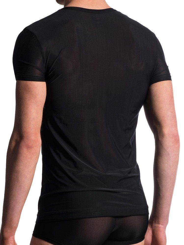 MANSTORE T-Shirt MANSTORE M101: V-Neck-Shirt, schwarz