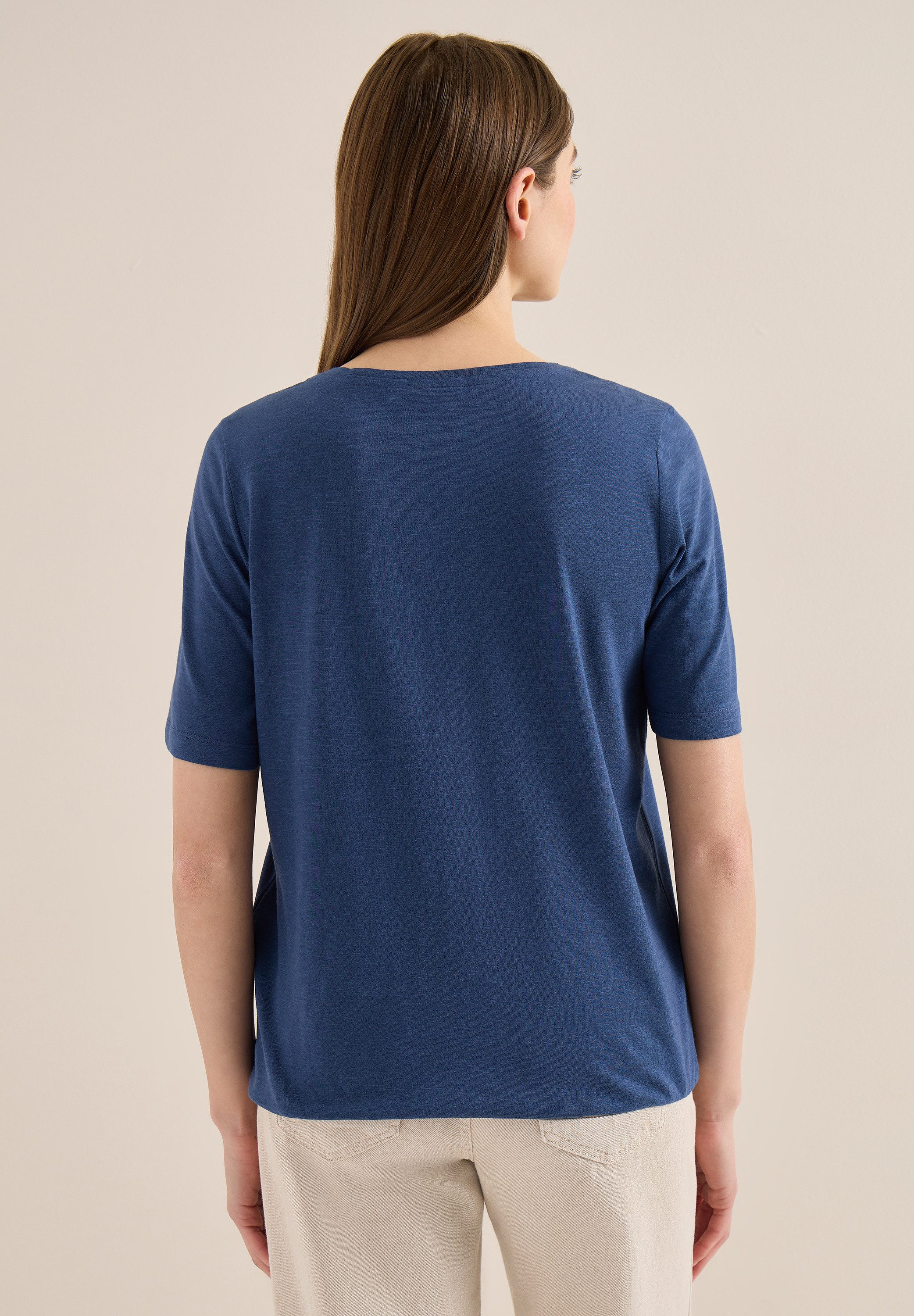 CECIL T-Shirt in Unifarbe günstig online kaufen