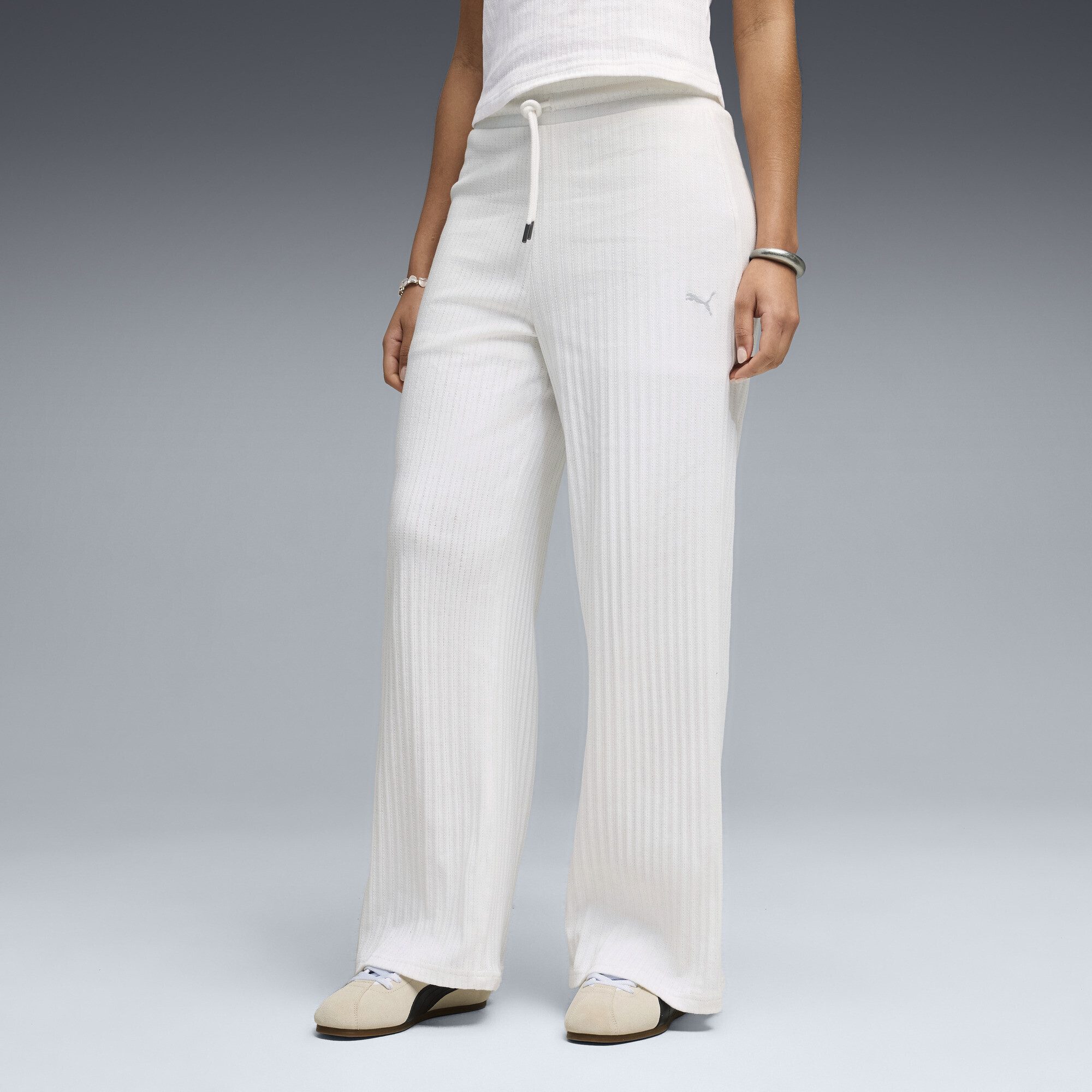 PUMA Sporthose HER High-Waist Wide Leg Hose Damen