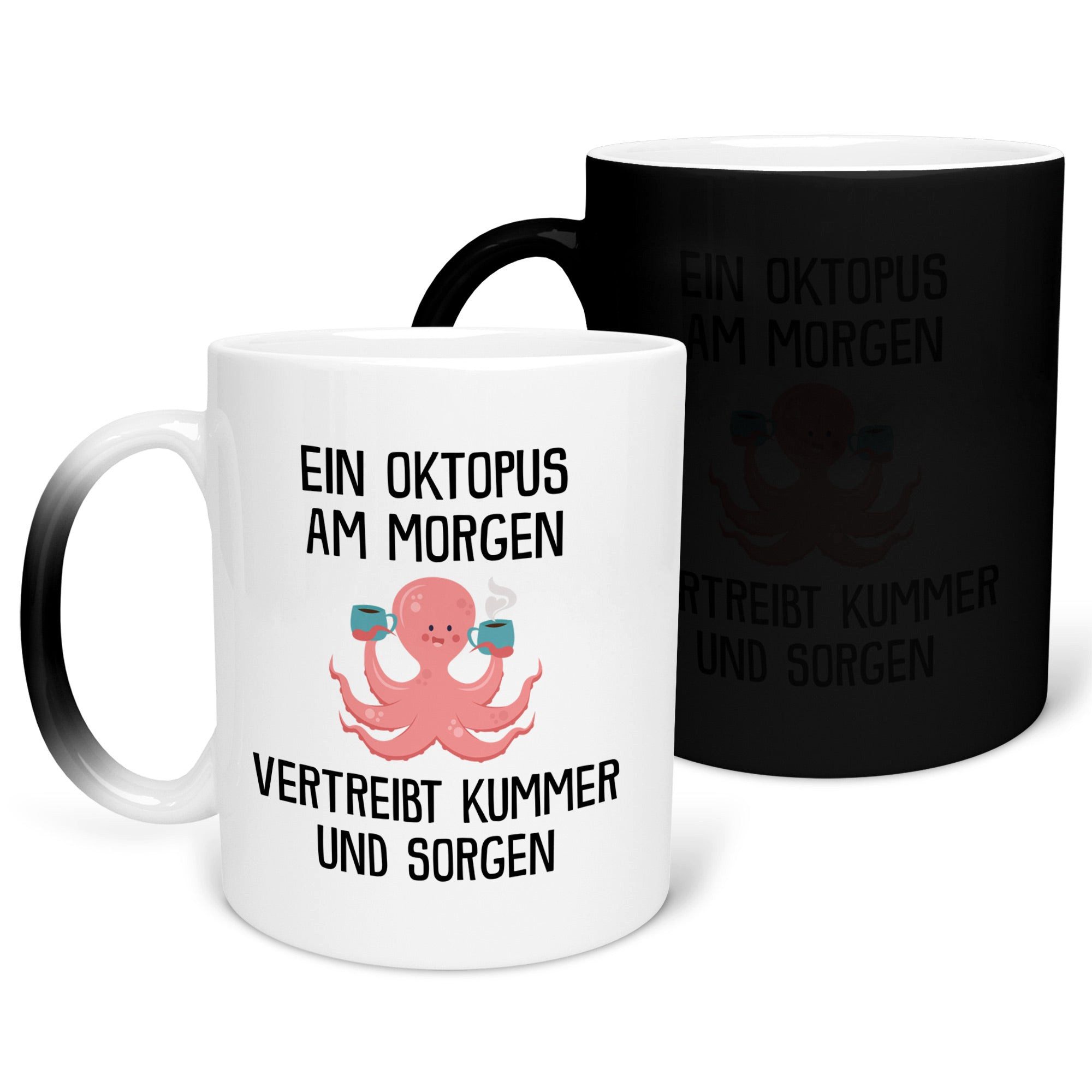 22Feels Tasse Oktopus Süßes Tier Spruch KaffeeGeschenk Arbeitskollege