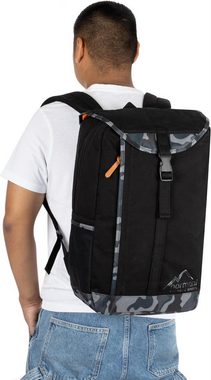 normani Daypack Rucksack Freshman, Schulrucksack mit vielen Fächern