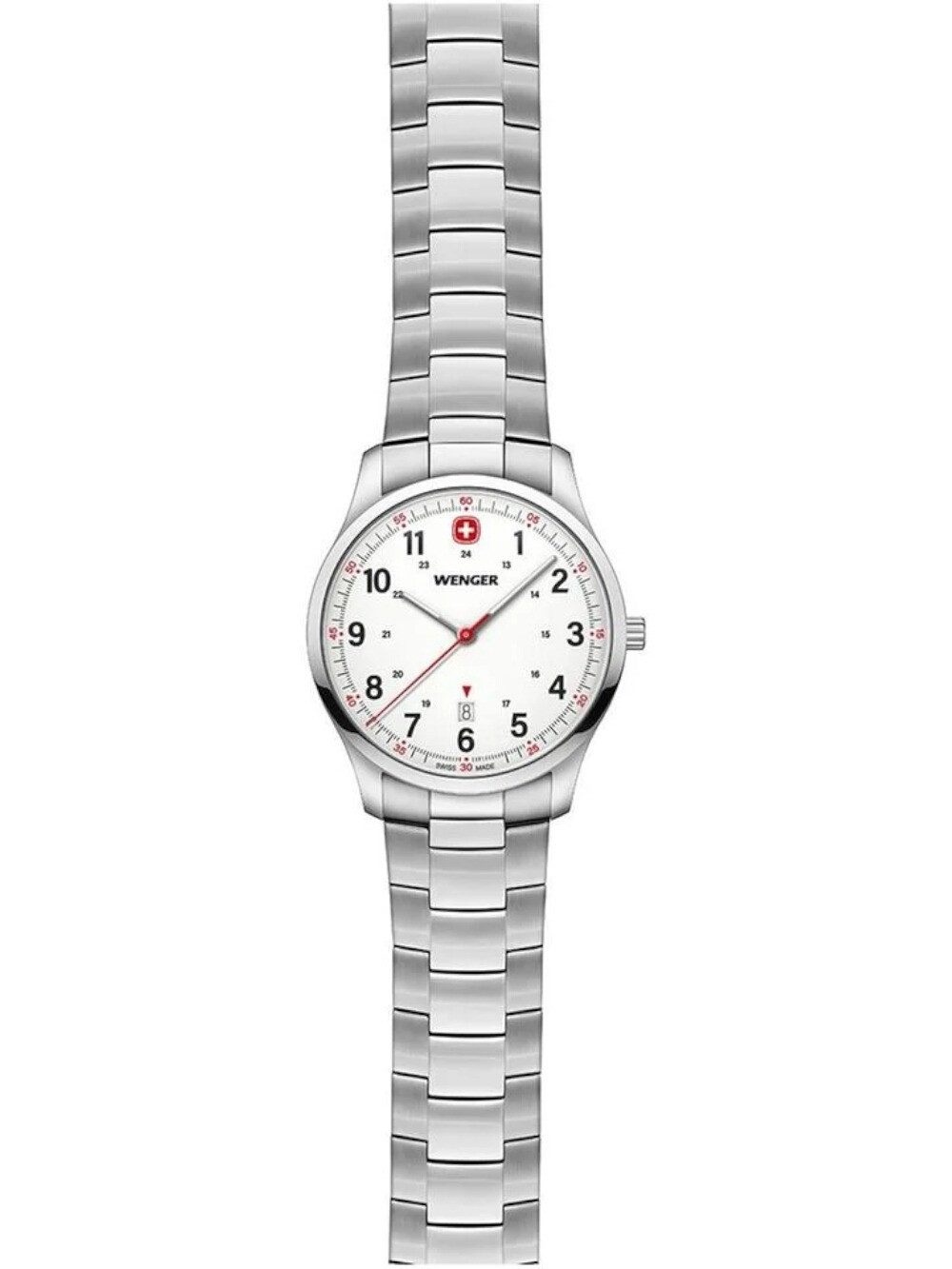 Wenger Quarzuhr Wenger 01.1441.133 Herrenuhr City Sport 42mm 5ATM Wenger 01.1441.133 Herrenuhr City Sport 42mm 5ATM