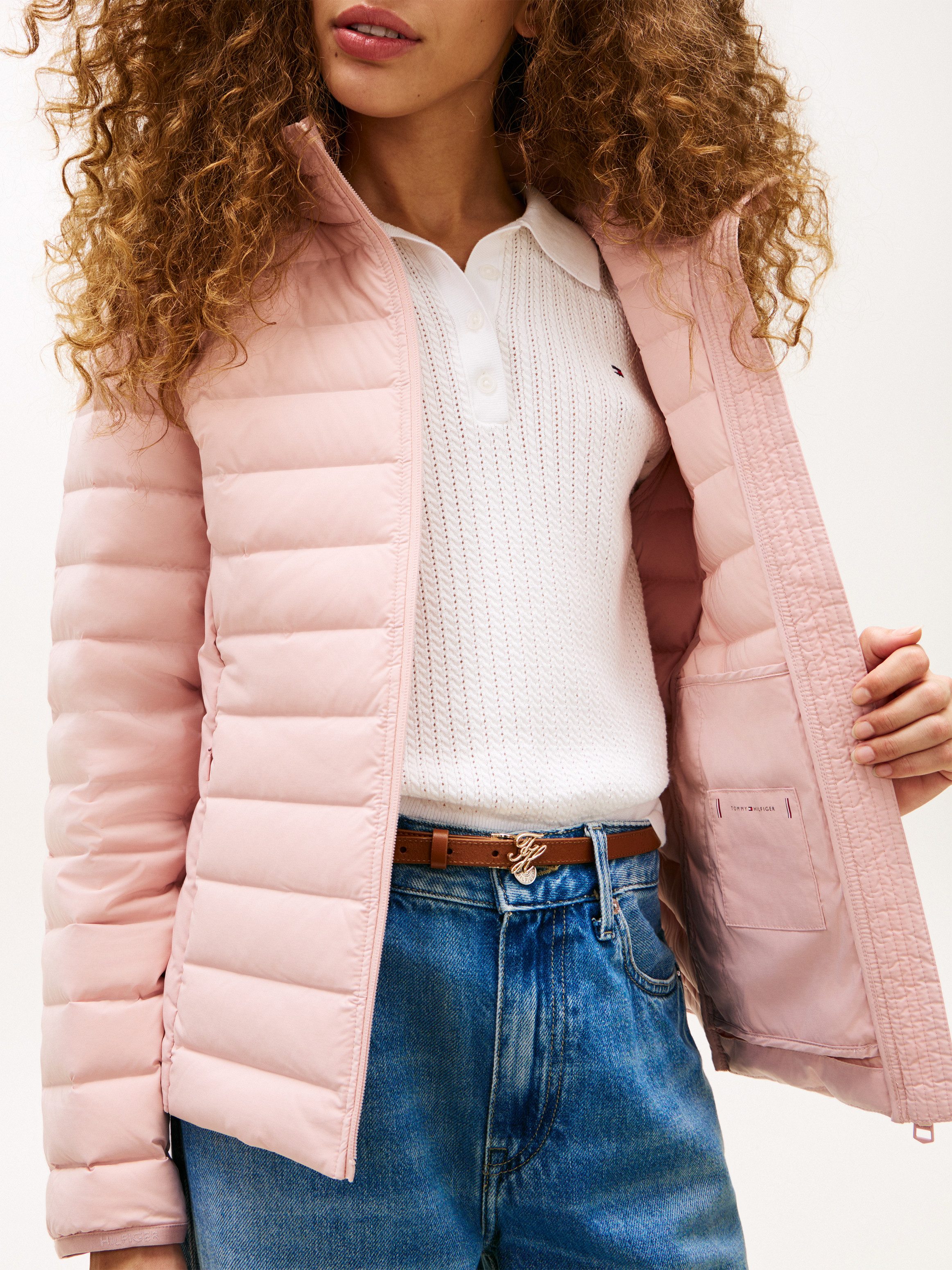 Tommy Hilfiger Steppjacke STRETCH NYLON LW DOWN JACKET günstig online kaufen
