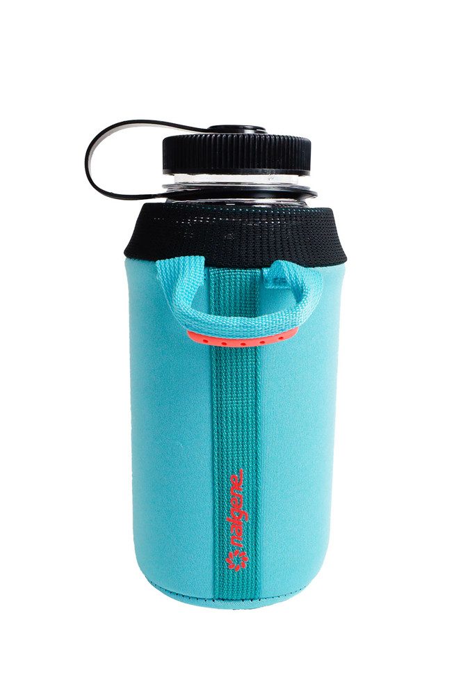 Nalgene Trinkflasche, Nalgene Flaschentasche 'Cool Stuff' - cerulean