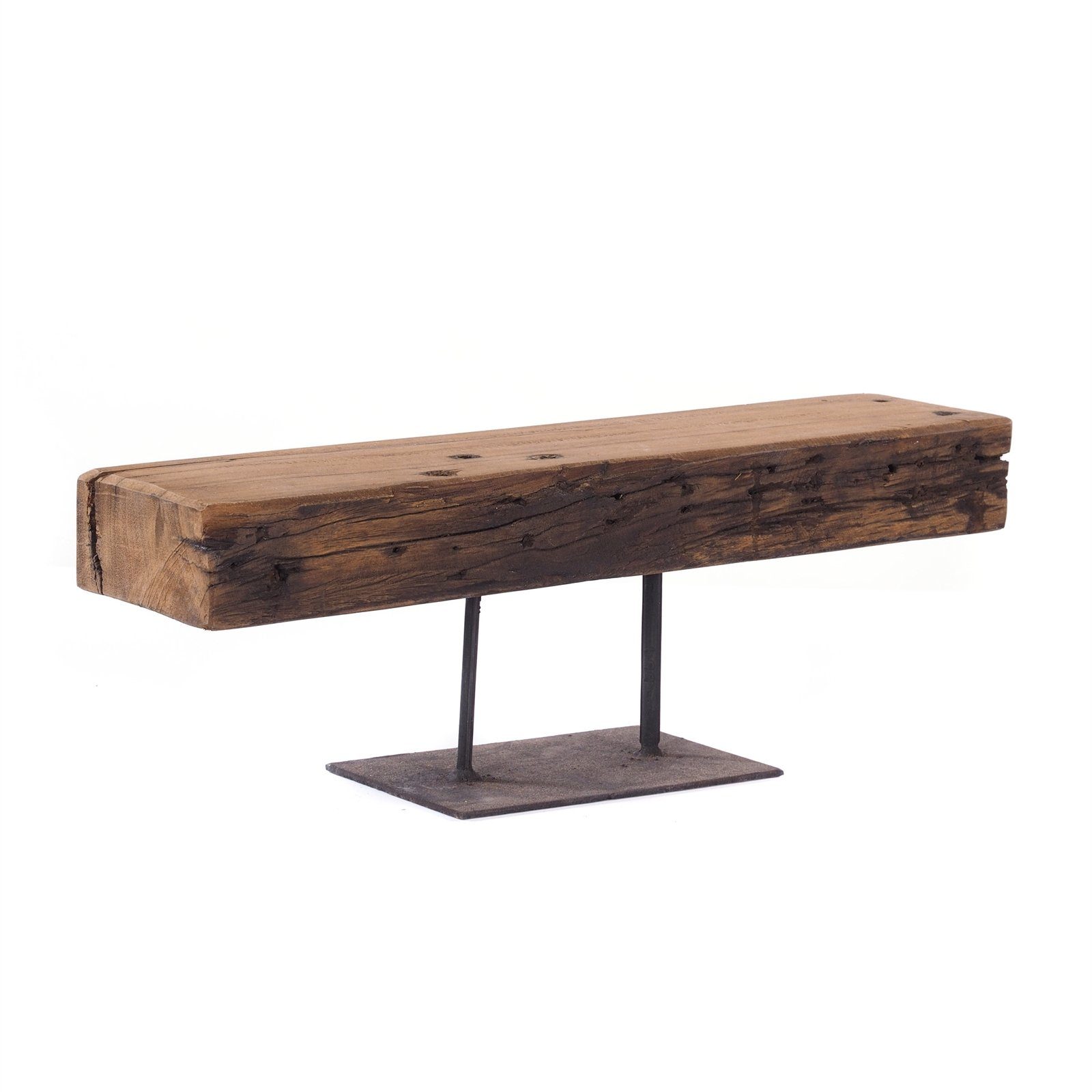 DESIGN DELIGHTS Kerzenständer RUSTIKALER KERZENSTÄNDER "CASTLE 60", Holz ma günstig online kaufen