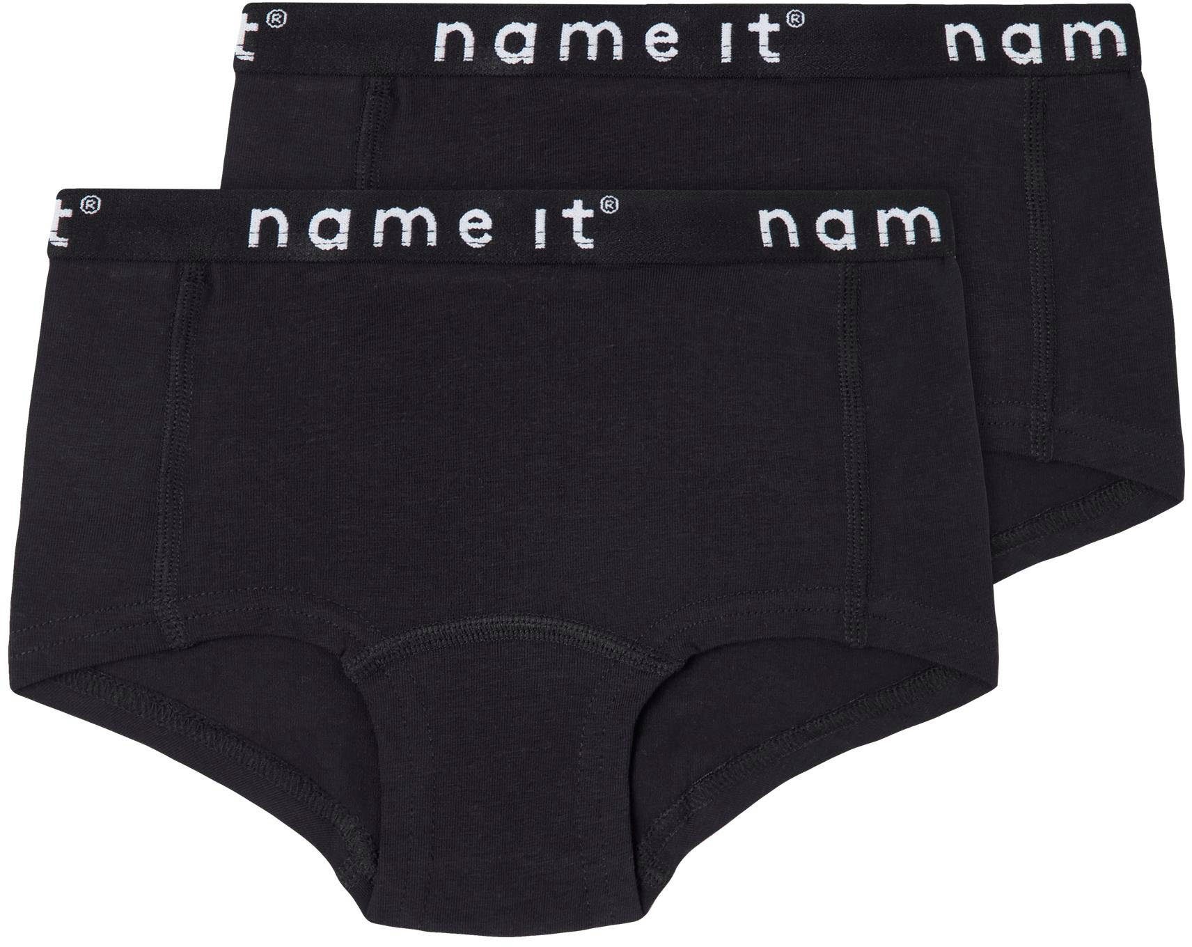 Name It Hipster NKFHIPSTER 2P (Packung, 2-St) Black | Hipster-Panties
