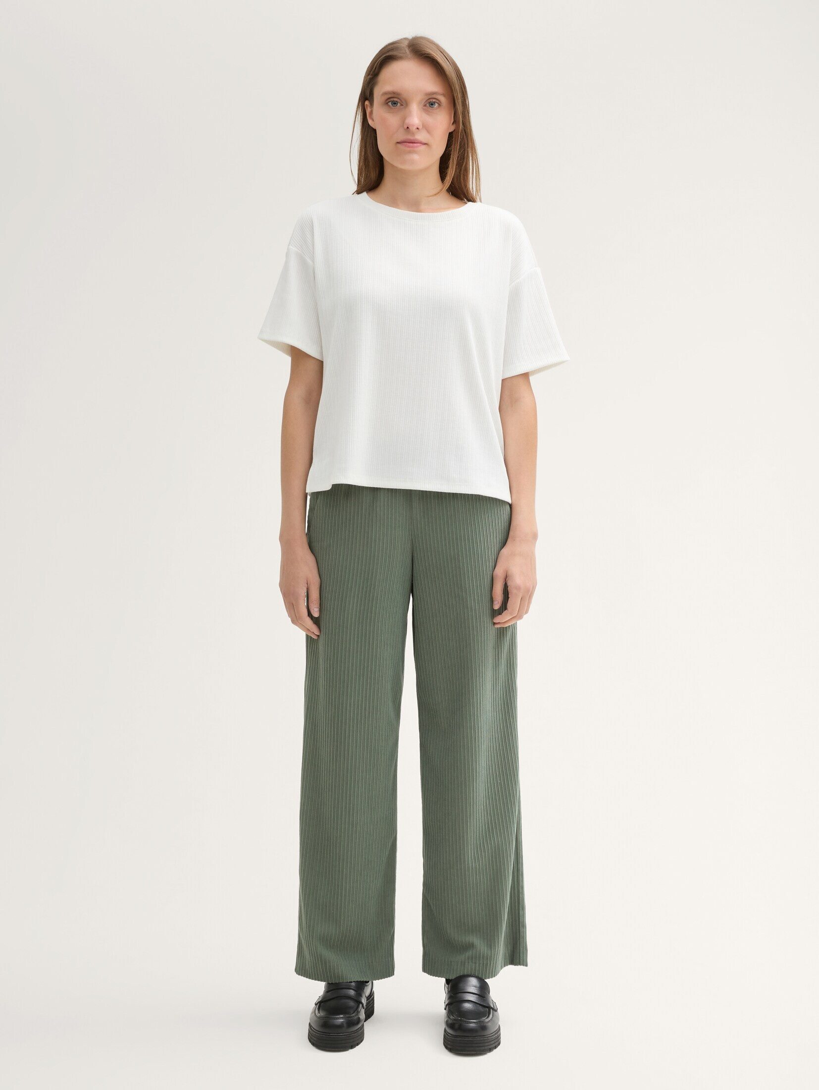 TOM TAILOR Stoffhose Cord Loose Fit günstig online kaufen