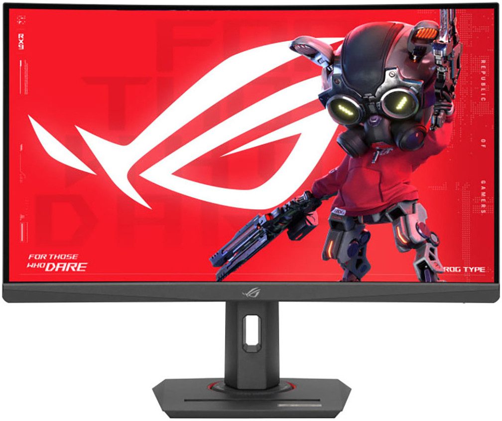 Asus XG27WCS Curved-Gaming-Monitor (69 cm/27 ", 2560 x 1440 px, Wide Quad HD, 1 ms Reaktionszeit, 180 Hz, Fast VA)