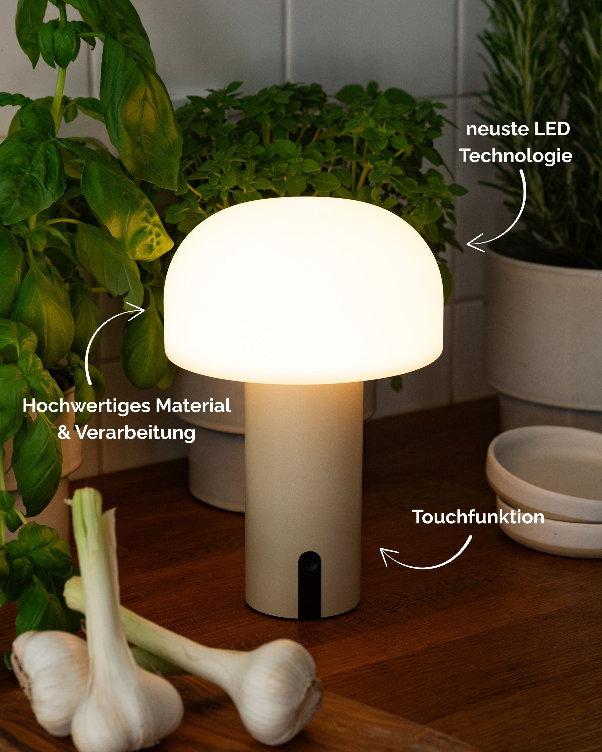 LUUK Studio LED Tischleuchte, LED fest günstig online kaufen