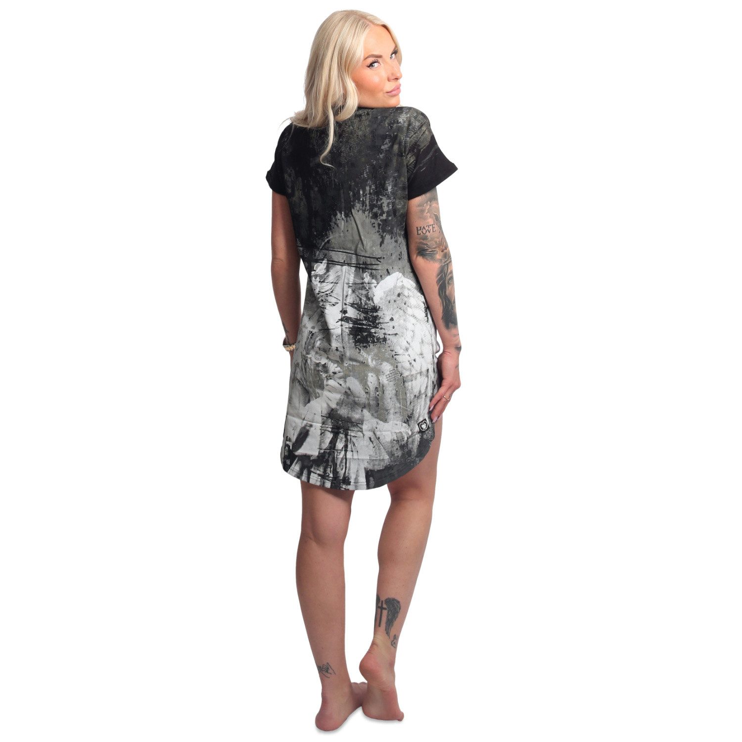 YAKUZA Shirtkleid Inked
