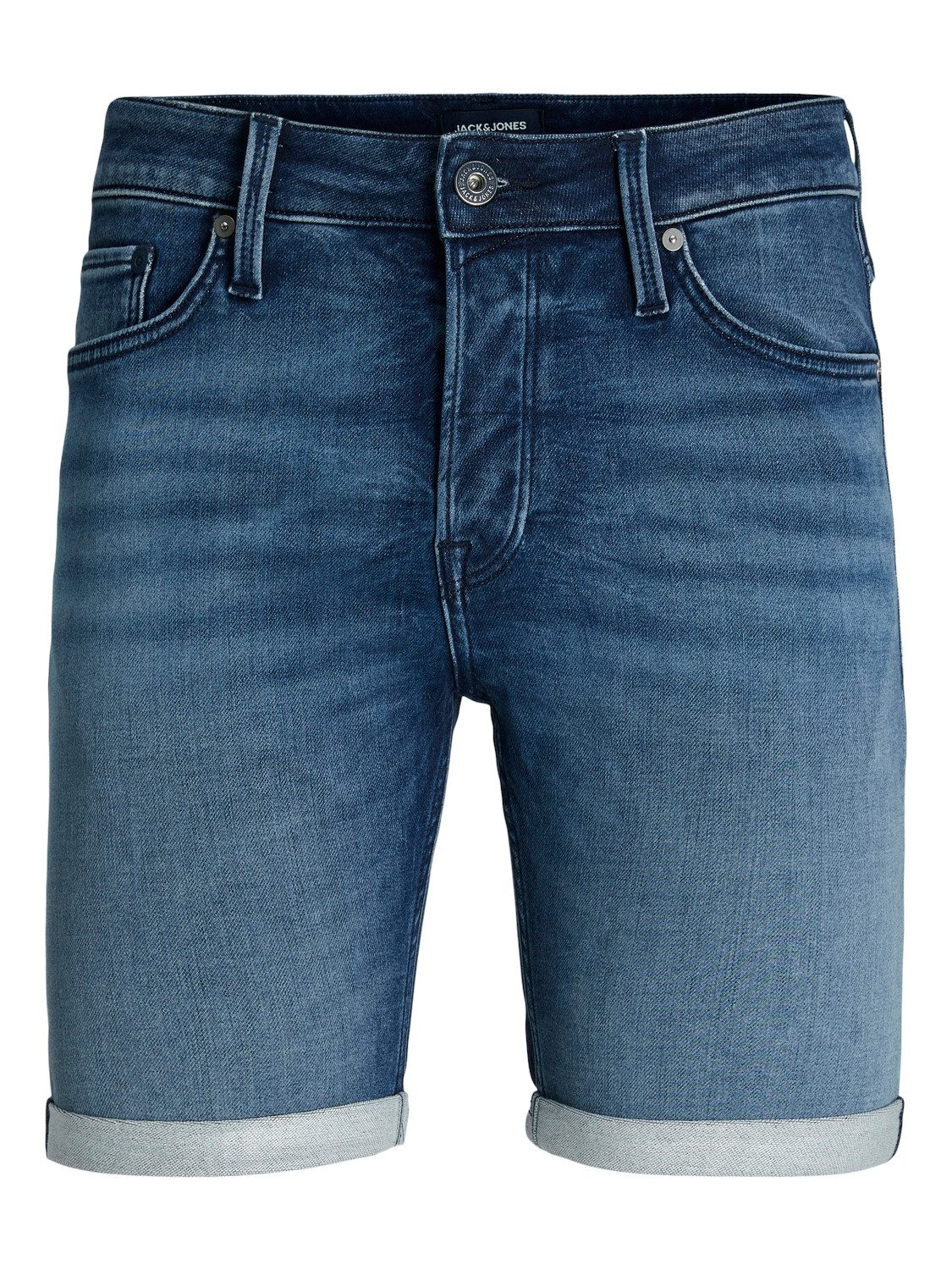 Jack & Jones Shorts Jack & Jones Herren Jeans-Shorts JjiRick Bermuda kurze Hose