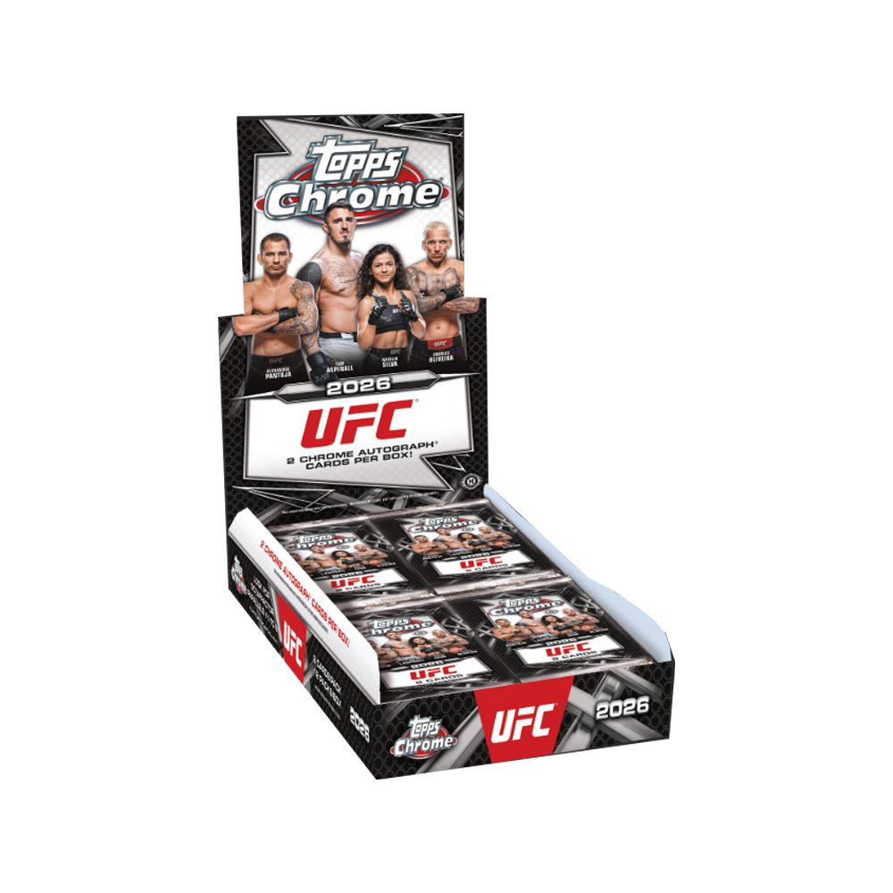 Topps Sammelkarte 2026 Topps Chrome UFC Hobby Box Englisch
